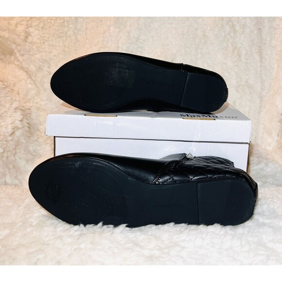 MaxMuxun Women's Ankle Boots Flat Low Heel Zipper/Chelsea Booties 6.5 - Picture 6 of 7